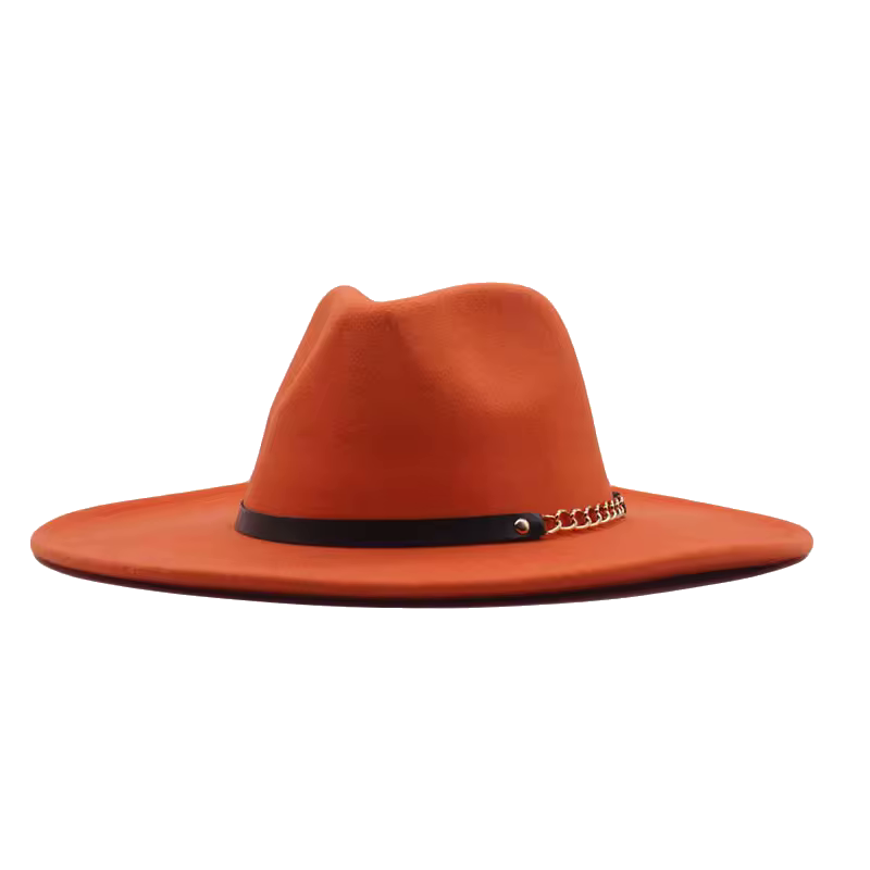 LUCIA Wide Brim Felt Fedora