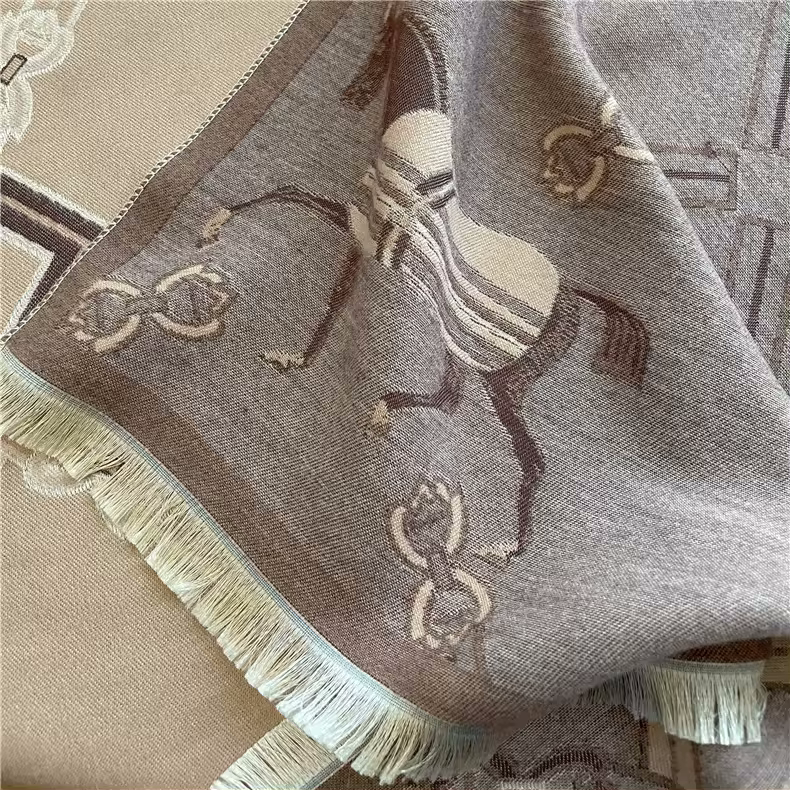 TARA Horse Design, Cashmere Blend Pashmina/Shawl 180 x 65 cms