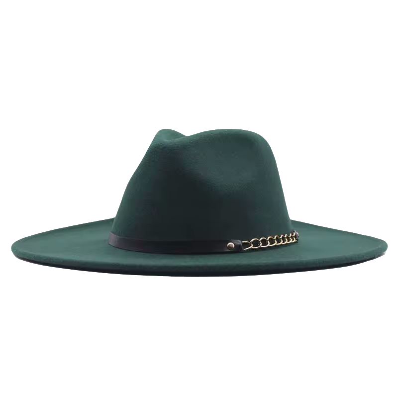 LUCIA Wide Brim Felt Fedora