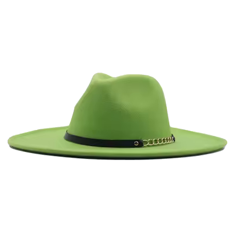 LUCIA Wide Brim Felt Fedora