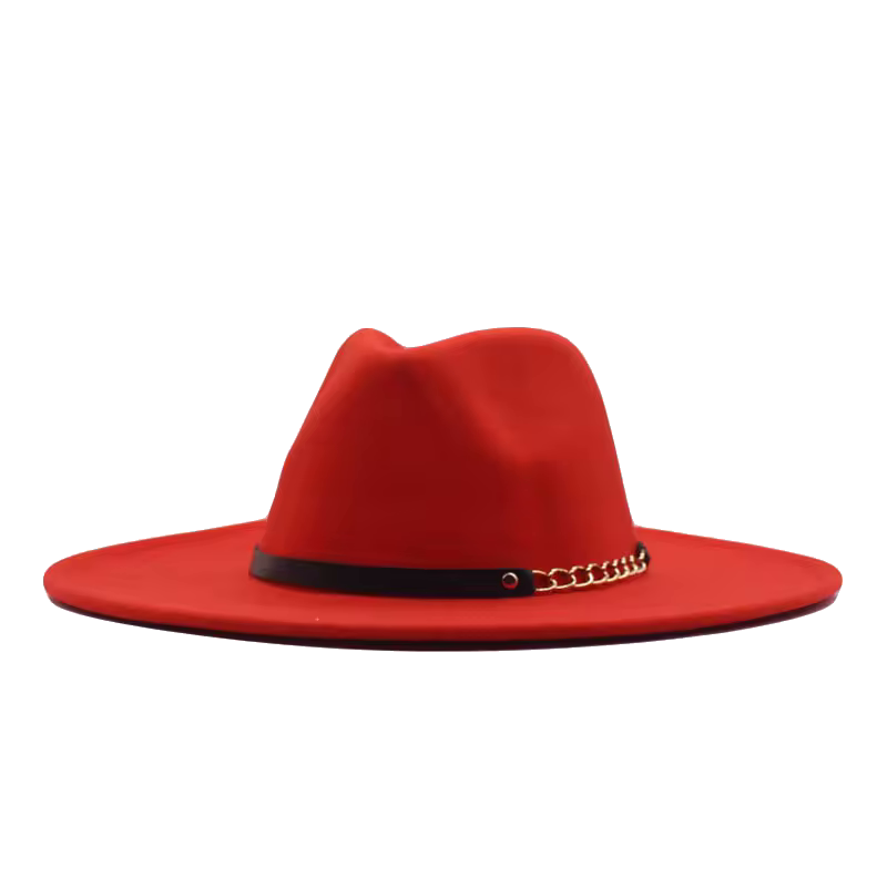 LUCIA Wide Brim Felt Fedora