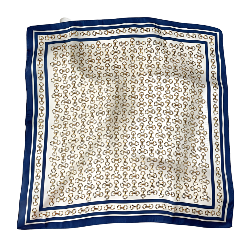 MONIQUE Horse Design, Satin Scarf - 70 x 70 cms