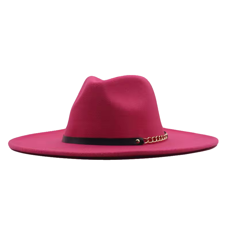 LUCIA Wide Brim Felt Fedora