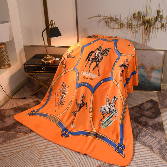 GEORGE Weighted Fleece Throw/Blanket - 150 x 200 cms