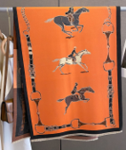 POPPY Horse Design, Cashmere Blend Pashmina/Shawl - 180 x 65 cms