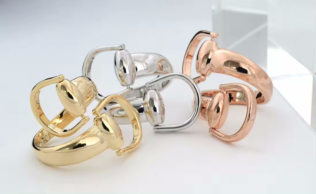 SHELLEY Snaffle Bit Scarf Ring