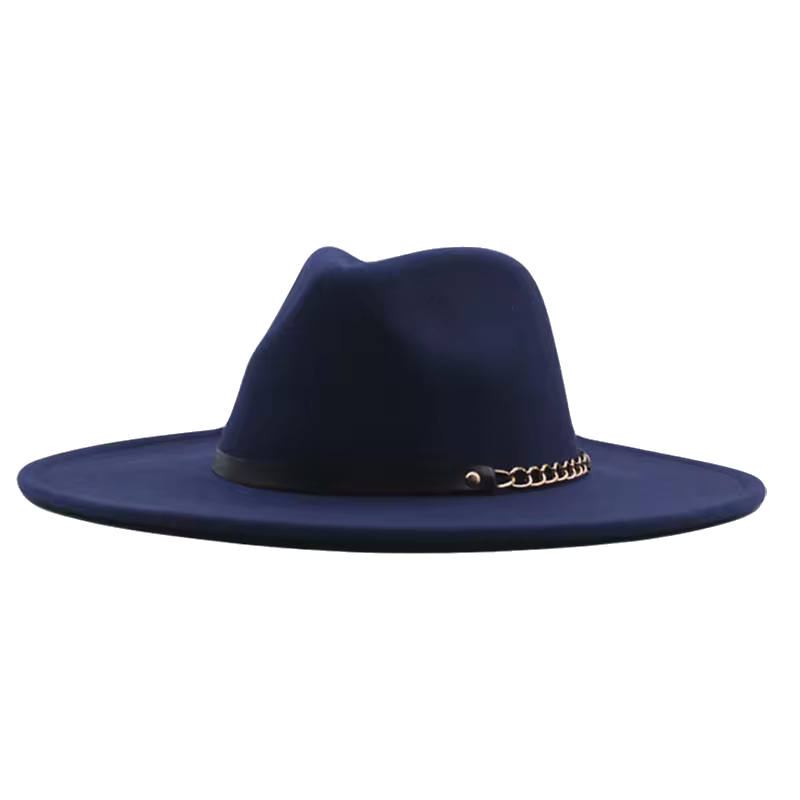 LUCIA Wide Brim Felt Fedora