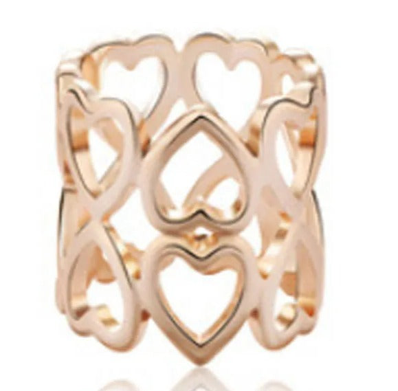 HARRIET Plated Alloy Scarf Ring
