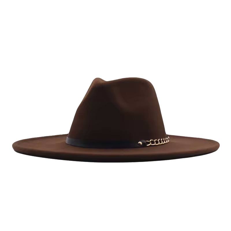 LUCIA Wide Brim Felt Fedora
