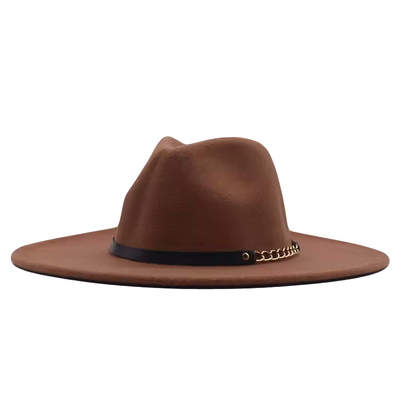 LUCIA Wide Brim Felt Fedora