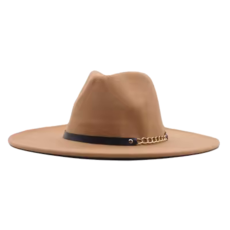 LUCIA Wide Brim Felt Fedora