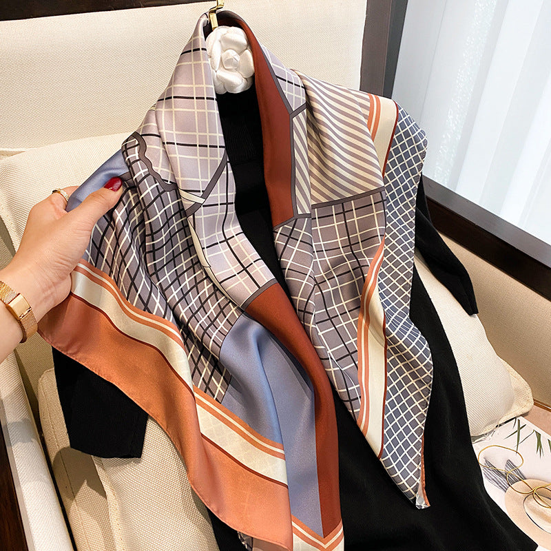 RUBY Horse Design Twill Scarf - 90 x 90 cms