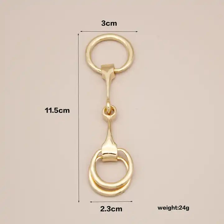 KATIE Snaffle Bit Scarf Ring