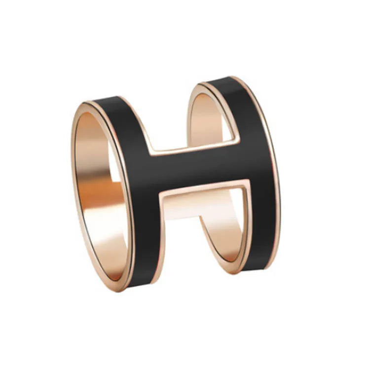 DIANNE Plated Alloy Scarf Ring