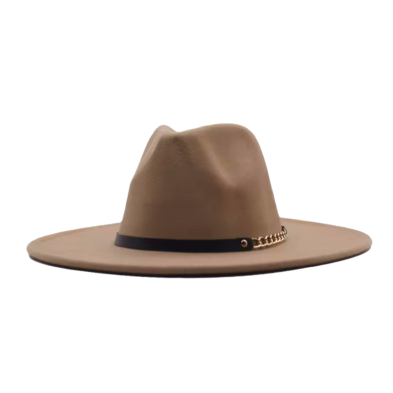 LUCIA Wide Brim Felt Fedora