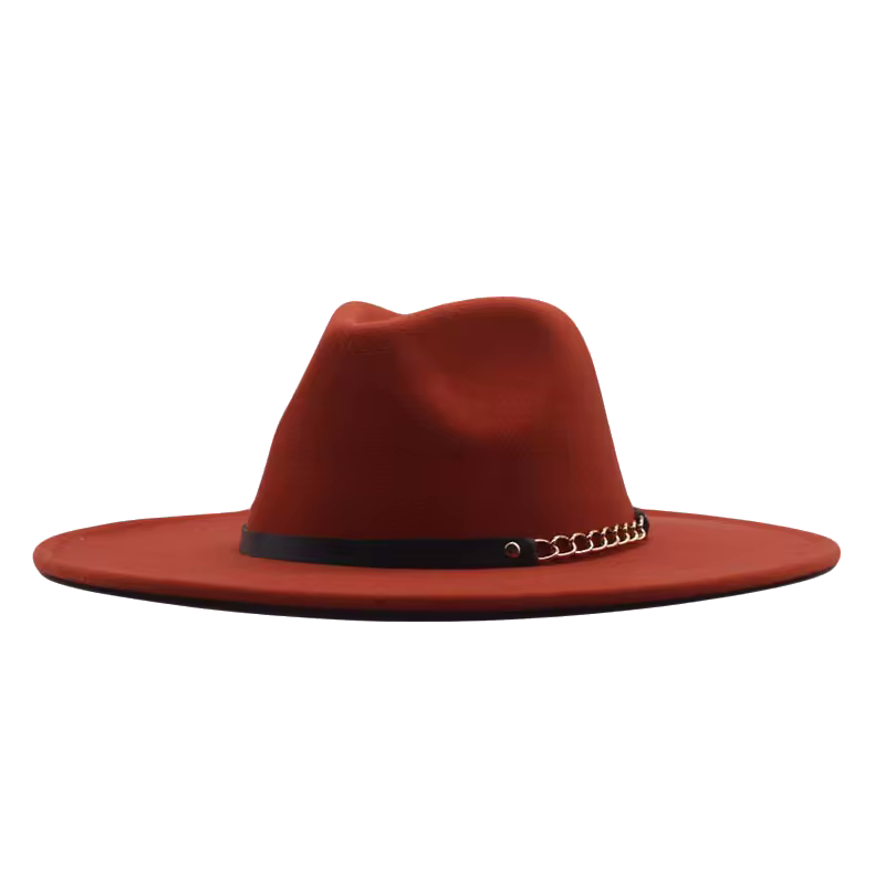 LUCIA Wide Brim Felt Fedora