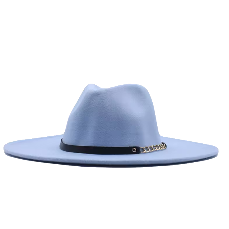LUCIA Wide Brim Felt Fedora