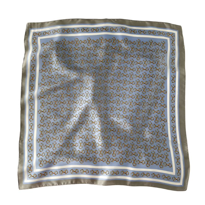 MONIQUE Horse Design, Satin Scarf - 70 x 70 cms