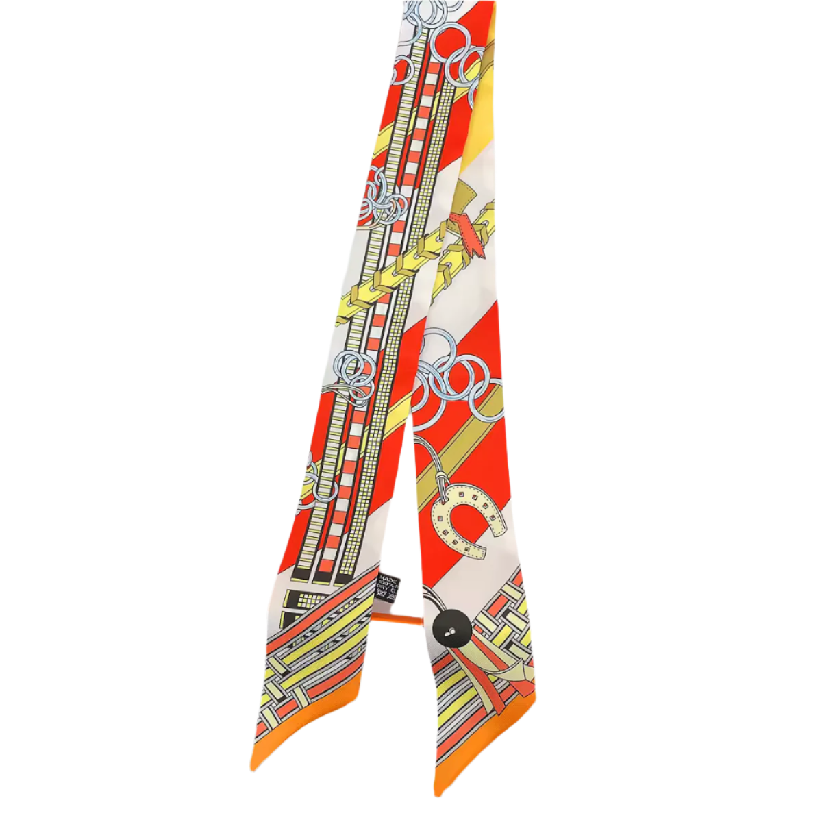 MORNA Horse Design Twilly Scarf, Hair or Handbag Tie - 85 x 5 cms