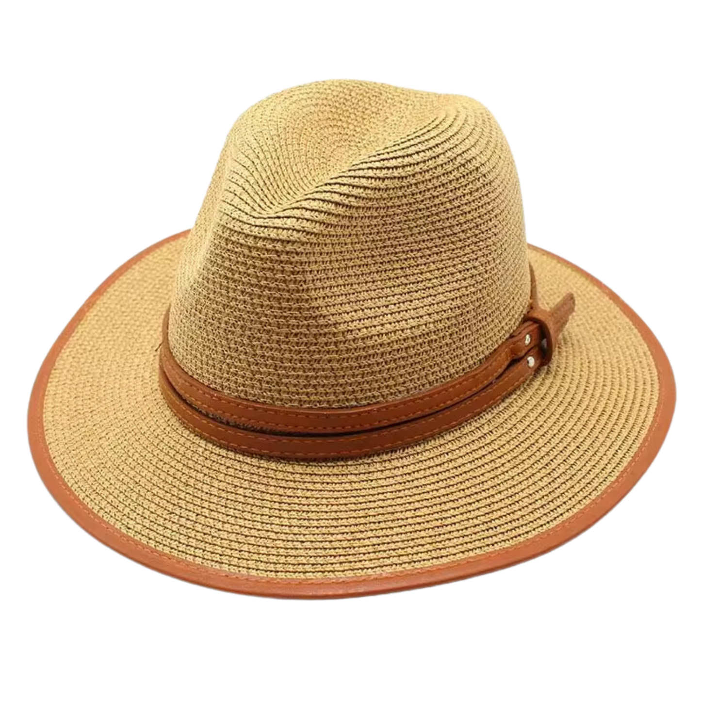 CUBA Narrow Brim Synthetic Straw Panama