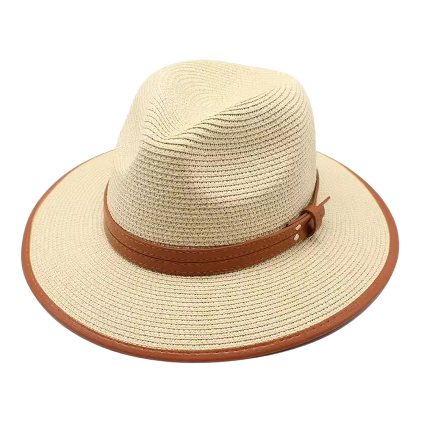 CUBA Narrow Brim Synthetic Straw Panama