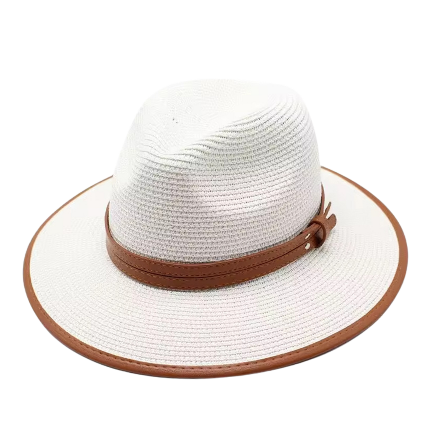 CUBA Narrow Brim Synthetic Straw Panama