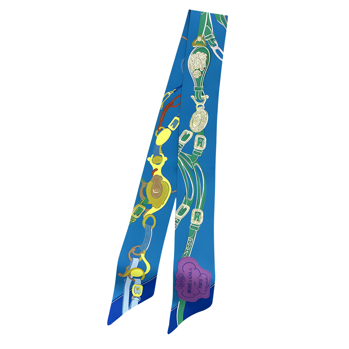 DAX Horse Design Twilly Scarf, Hair or Handbag Tie - 85 x 5 cms