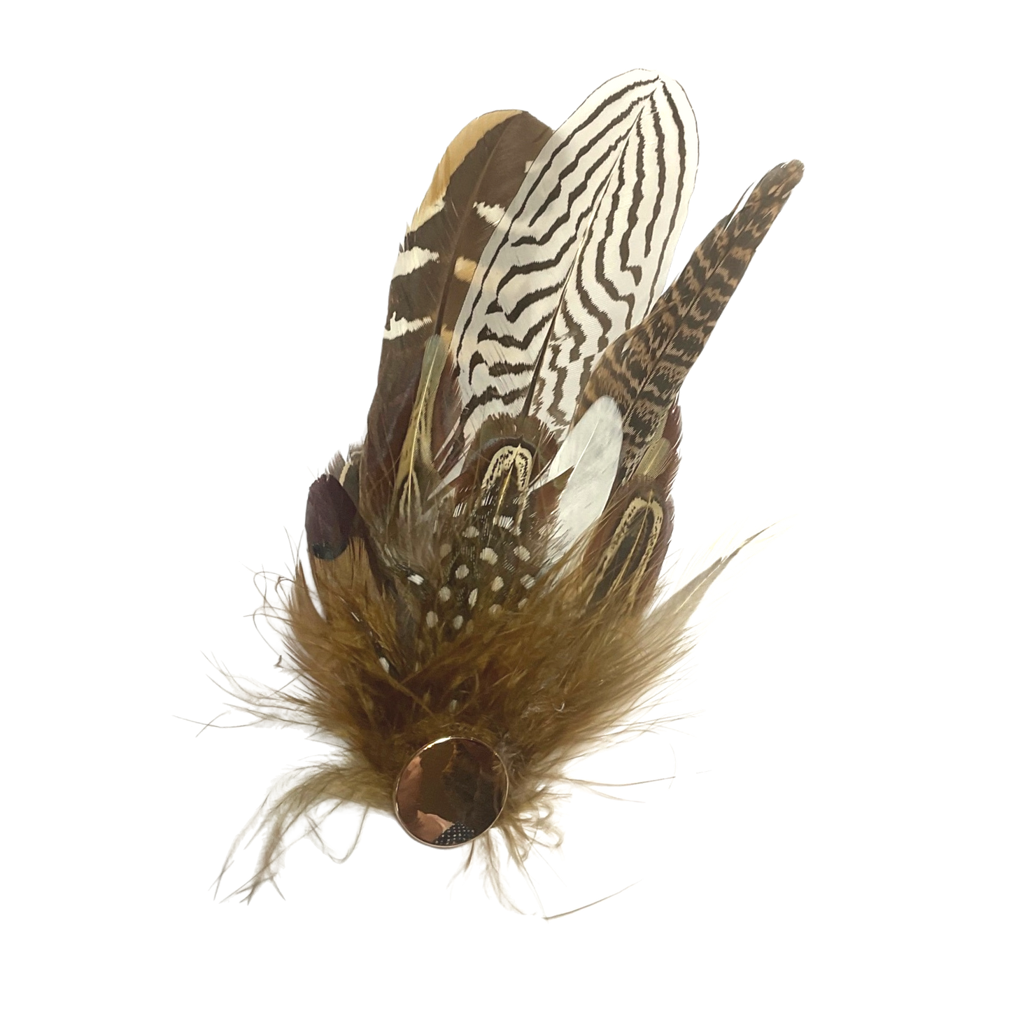 DERBY Genuine Pheasant Feather Hat Plume