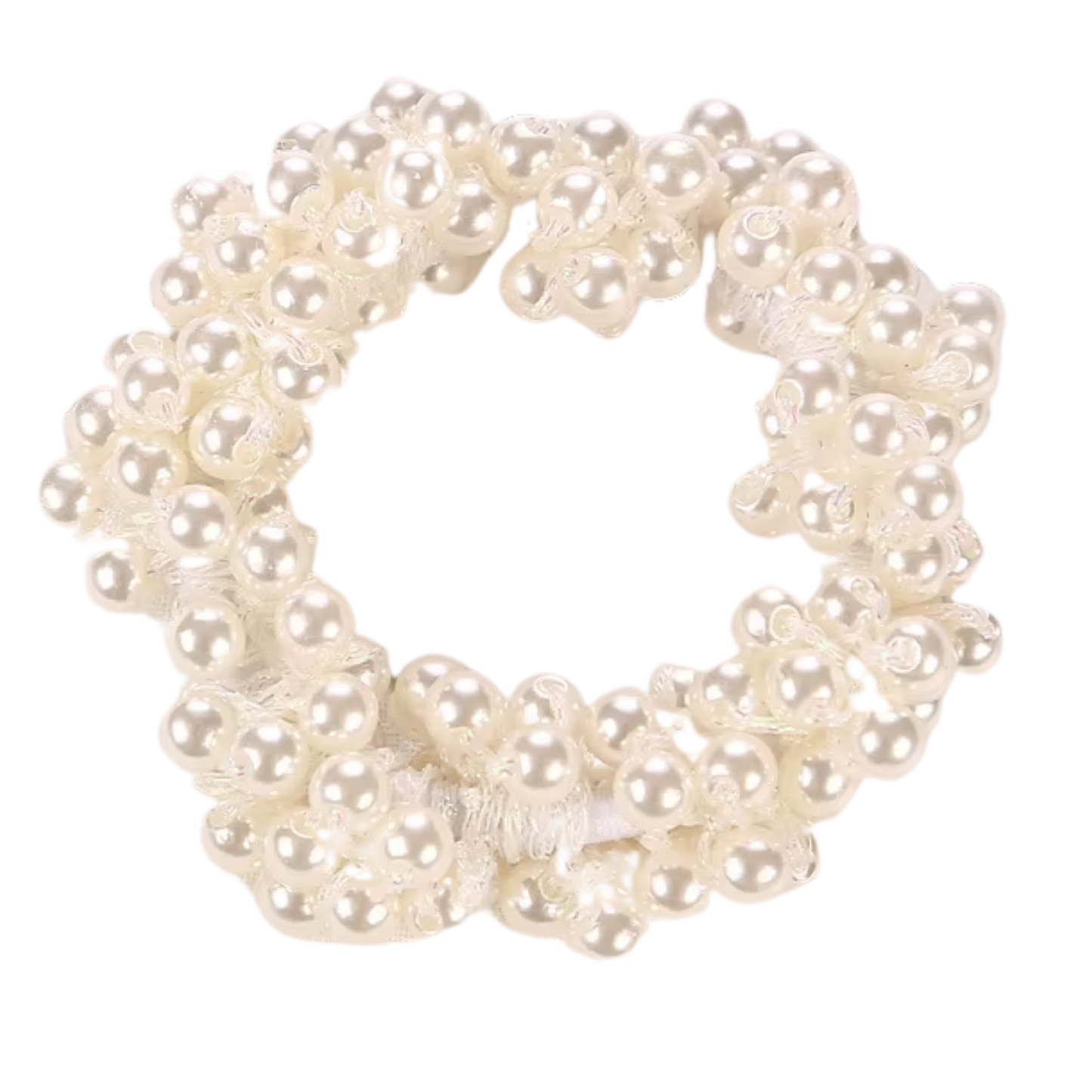 IVY Pearl Hair Scrunchie - 6cm diameter