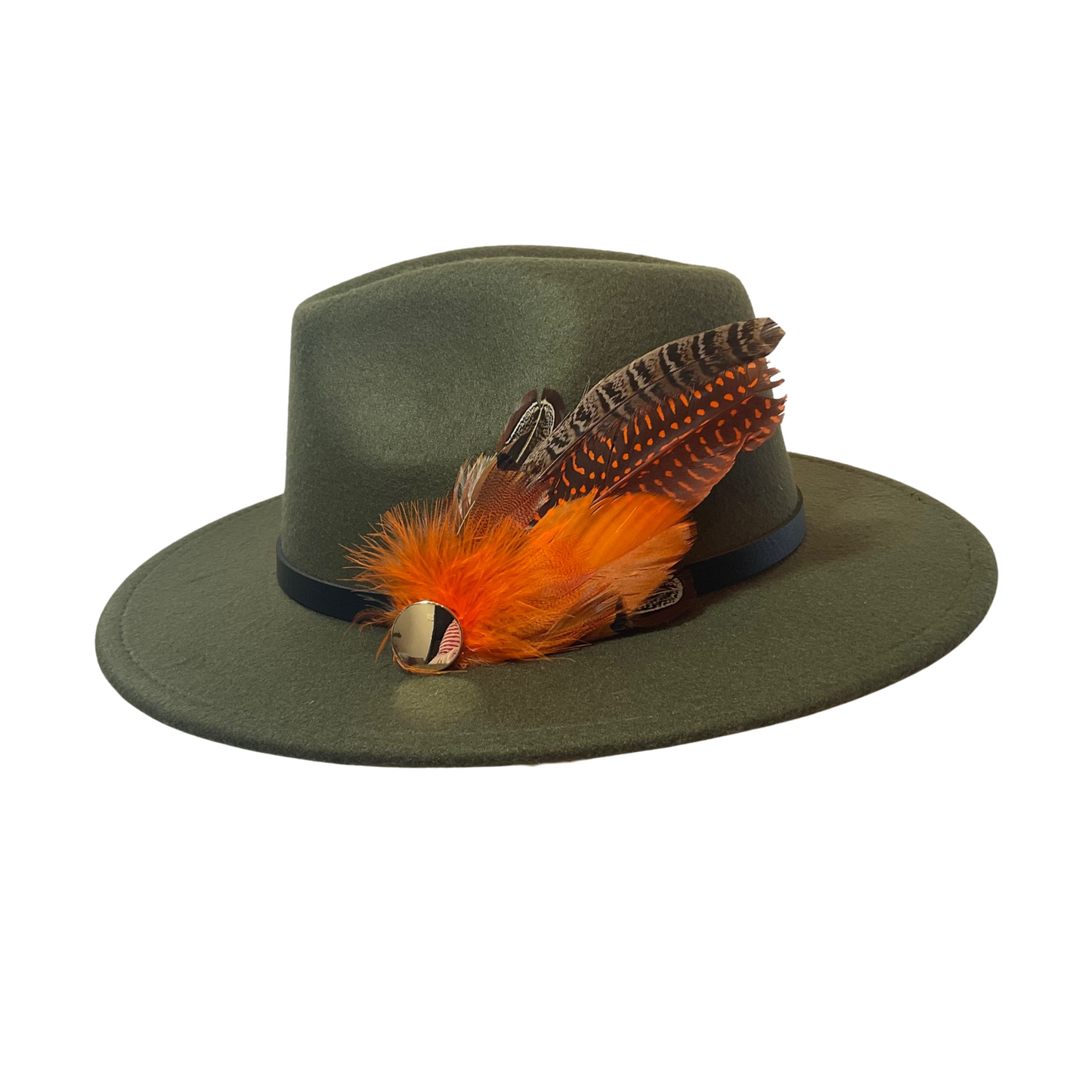 OXFORD Genuine Pheasant Feather Hat Plume