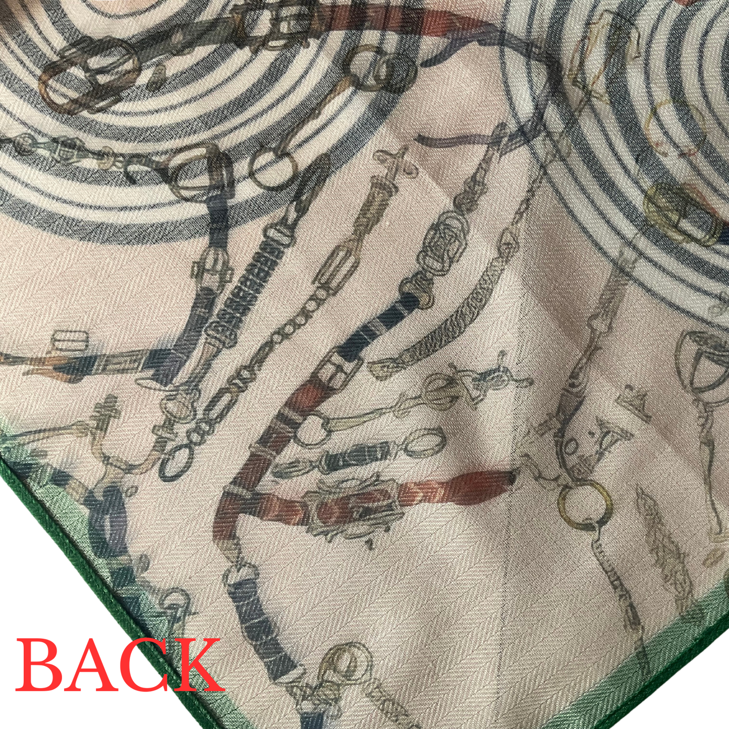 VALMA Horse Design, Cotton/Linen Look, Twill Scarf - 70 x 70 cms