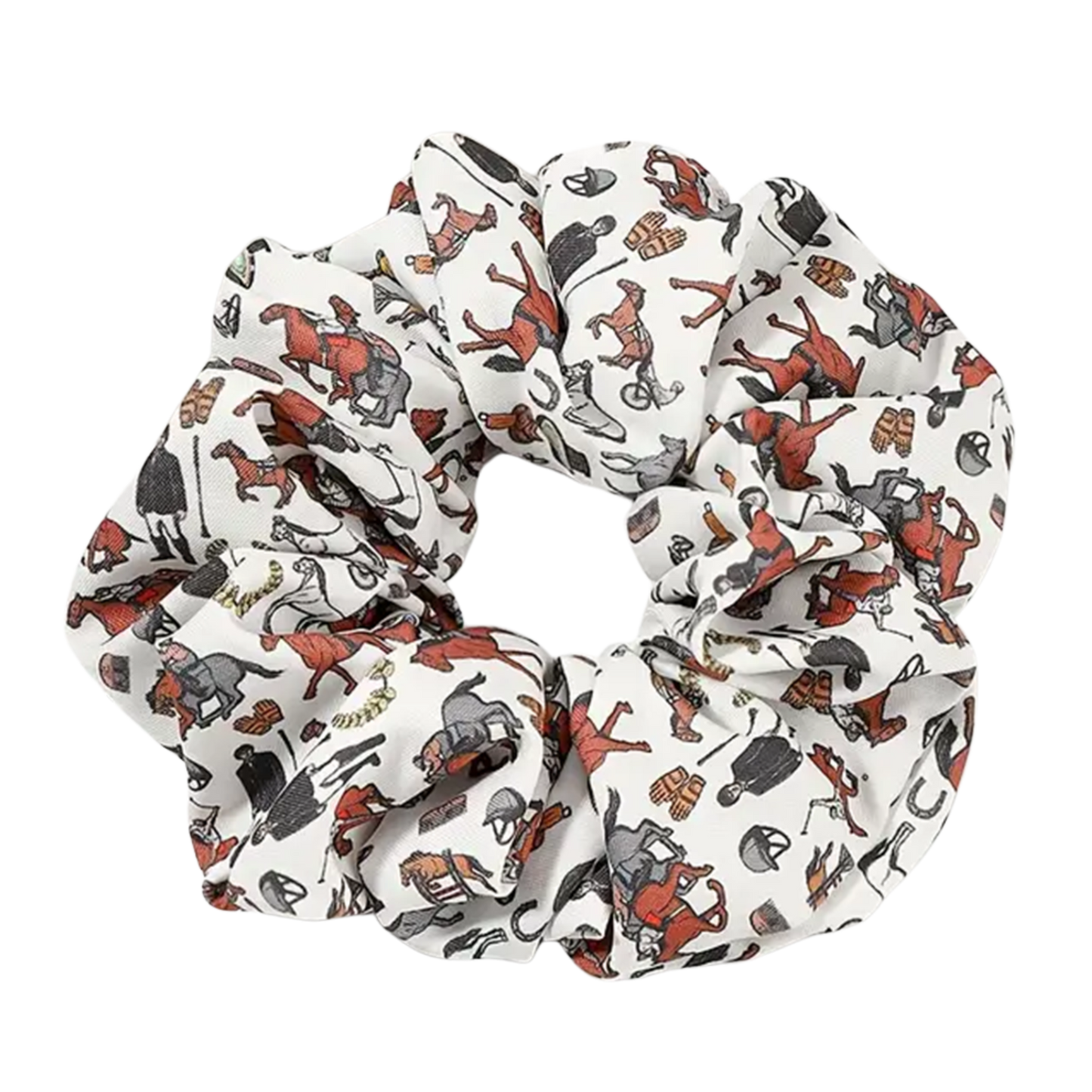 WILLOW Horse Design Scrunchie & Matching Bow (sold individually)