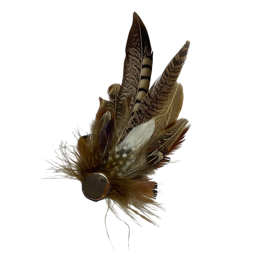 YORK Genuine Pheasant Feather Hat Plume