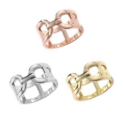 APOLLO D-Bit Snaffle Scarf Ring