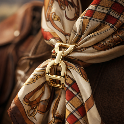 APOLLO D-Bit Snaffle Scarf Ring