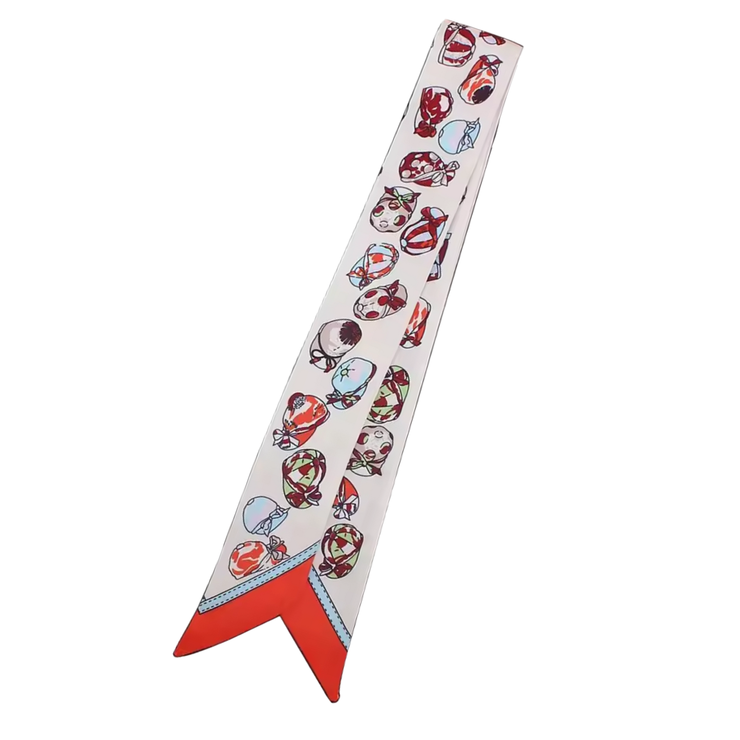 ARCHER Horse Design Twilly Scarf, Hair or Handbag Tie - 85 x 5 cms