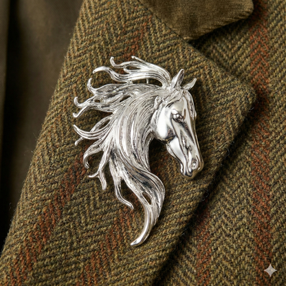 ARDEN brooch or scarf pin - 5 x 4 cms