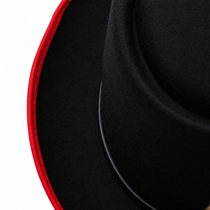 BARTON Felt Narrow Brim (5.5 cm) Pork Pie Hat | 58 cms