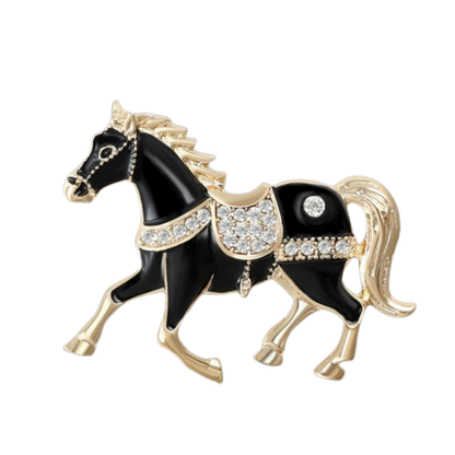 BEATRIX brooch or scarf pin - 4 x 3 cms