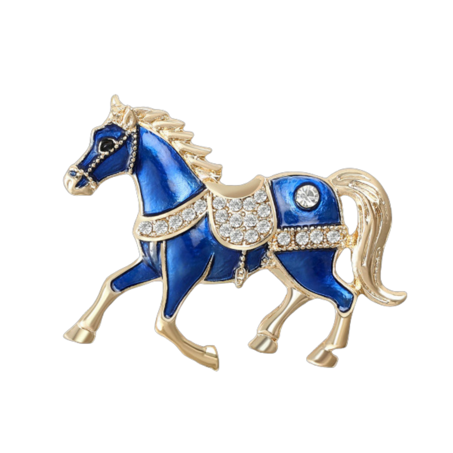 BEATRIX brooch or scarf pin - 4 x 3 cms