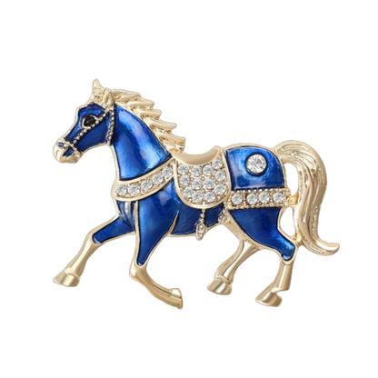 BEATRIX brooch or scarf pin - 4 x 3 cms