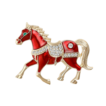 BEATRIX brooch or scarf pin - 4 x 3 cms