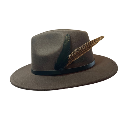 BURFORD Genuine Pheasant Feather Hat Plume (NO CLIP)