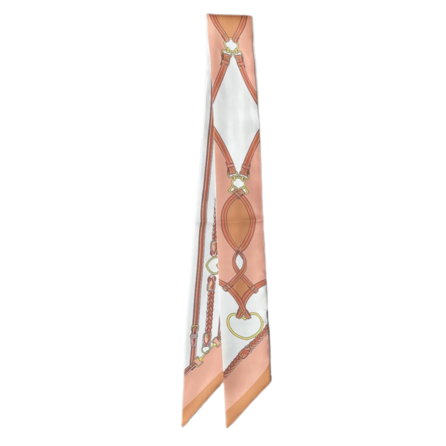 CAMBRIDGE Horse Design Twilly Scarf, Hair or Handbag Tie - 85 x 5 cms