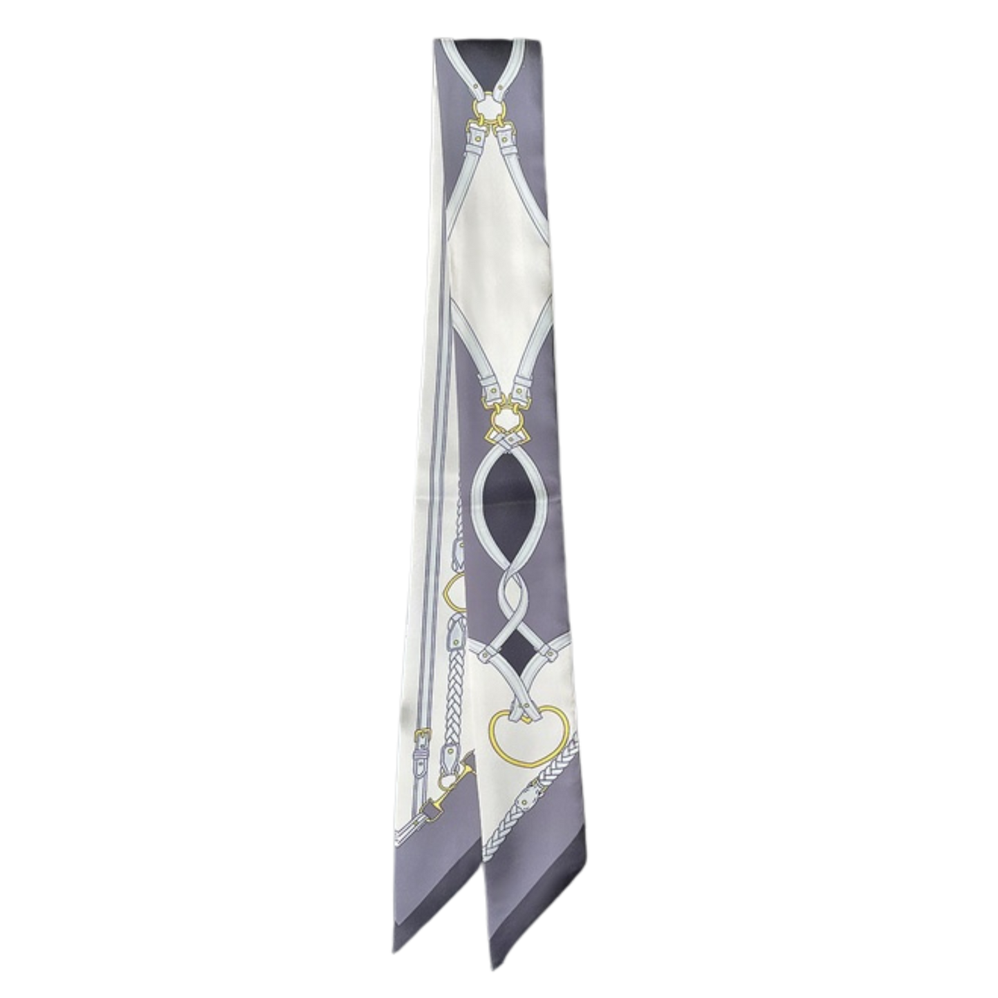 CAMBRIDGE Horse Design Twilly Scarf, Hair or Handbag Tie - 85 x 5 cms