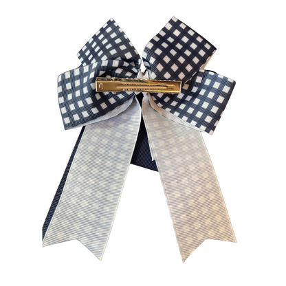 CANDICE Horse Design Hair Bow with Clip
