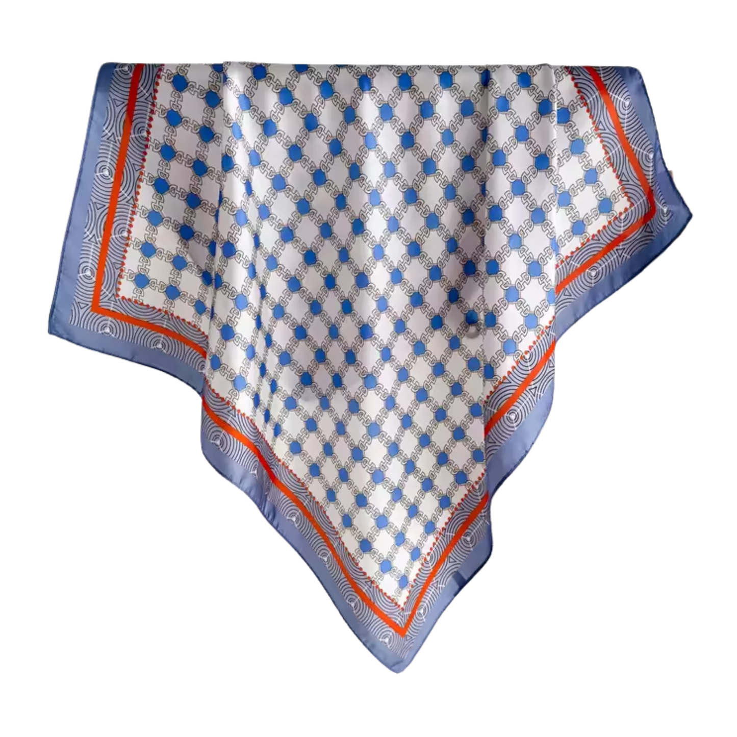 CANNES Horse Design, Satin Scarf - 70 x 70 cm