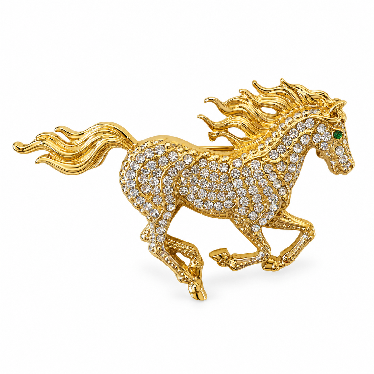 CANTO Crystal Brooch or Scarf Pin