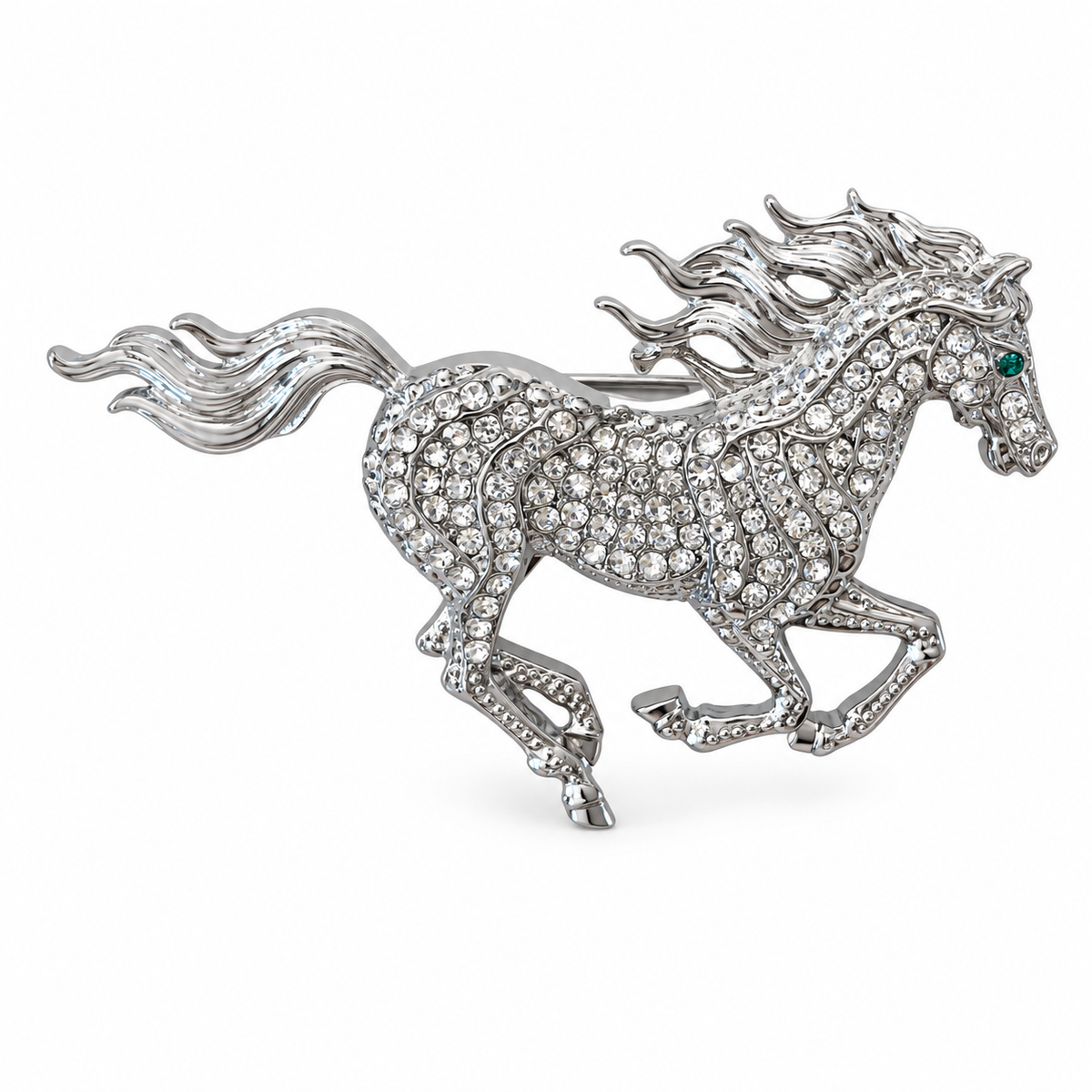 CANTO Crystal Brooch or Scarf Pin