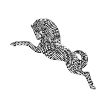 CARTHAGE brooch or scarf pin - 9 x 4 cms